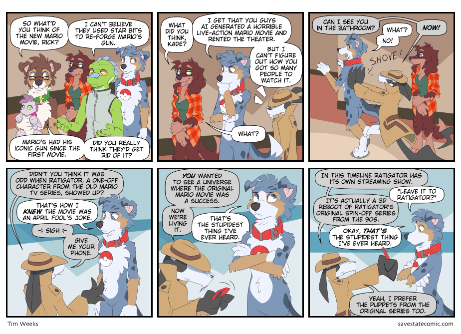 Mario’s Iconic Gun